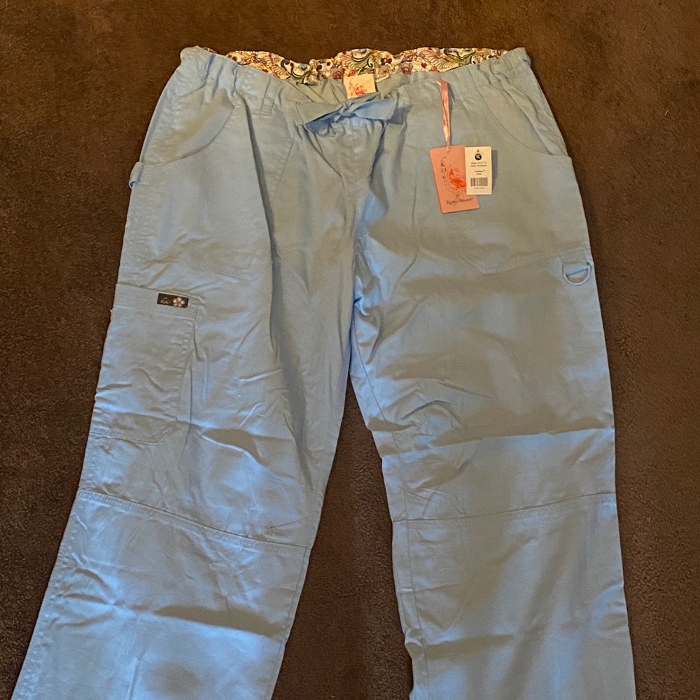 Women’s Koi Light Blue Pants